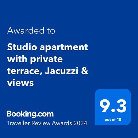 Studio Apartment With Private Terrace, Jacuzzi & Views Mosta Buitenkant foto